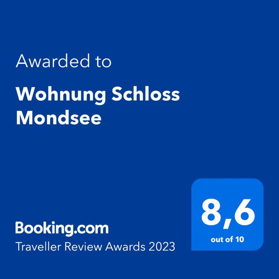 Wohnung Schloss Mondsee Exterior foto