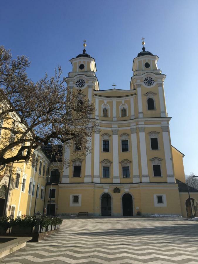 Wohnung Schloss Mondsee Exterior foto